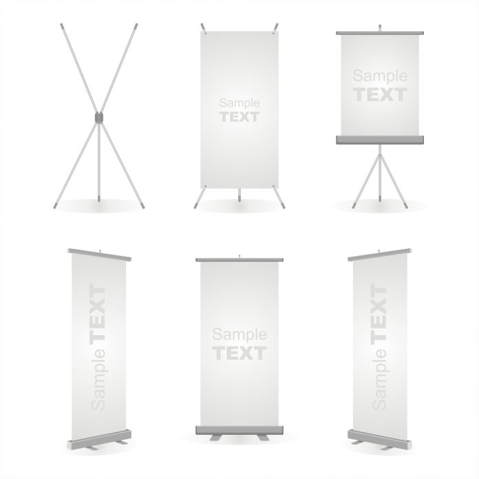 retractable banner dimensions and examples