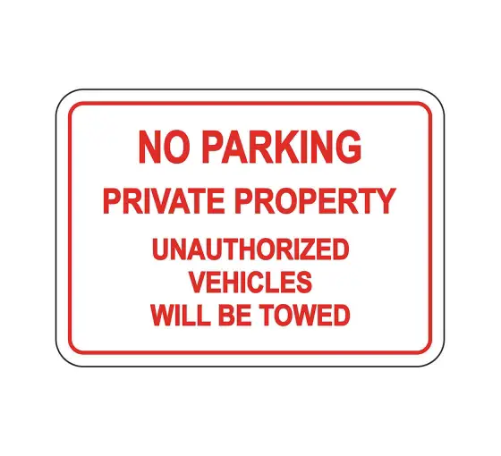 parking sign