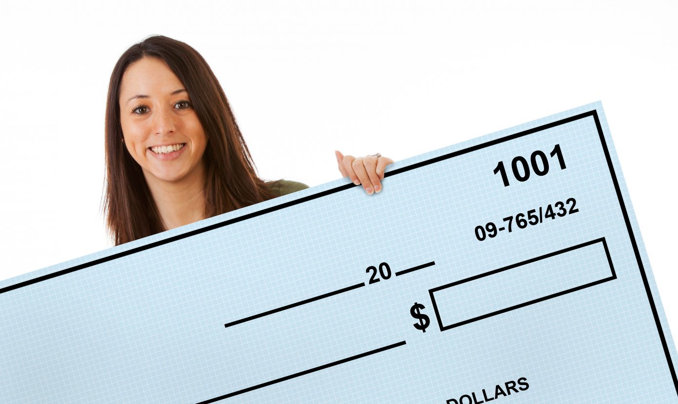 How to Make a Giant Check for Your Next Big Event - BannerAdviser: High ...